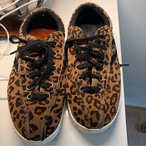 Tretorn Brown Leopard Print tretorn